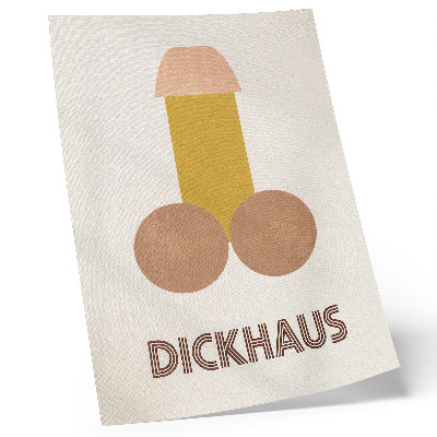 Lienzo decorativo moderno Gráficos estilo Bauhaus de Dickhaus
