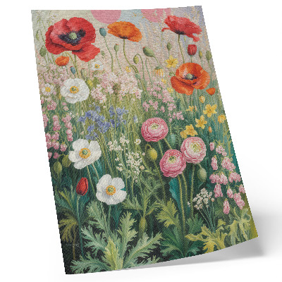 Lámina artística de alta calidad Un derroche floral de colores lleno de vida y energía.