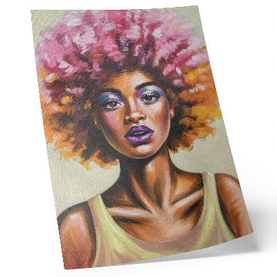 Lámina artística de alta calidad Colores vivos, figura expresiva, fuerte expresión facial