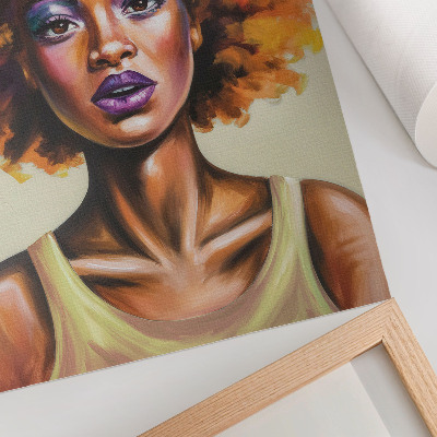Lámina artística de alta calidad Colores vivos, figura expresiva, fuerte expresión facial