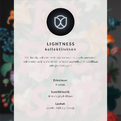 Lienzo decorativo moderno Inscripción brillante sobre un fondo de flores coloridas