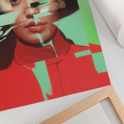 Lámina artística de alta calidad Visión fragmentada de la modernidad del arte pop