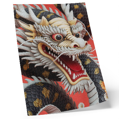 Lámina artística de alta calidad Dragón decorativo con detalles intrincados