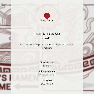 Lámina artística de alta calidad Botella de sake ramen con gato negro, motivo japonés