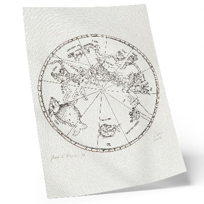 Póster Hemisferio Sur del Globo Celeste (1515) de Albrecht Dürer