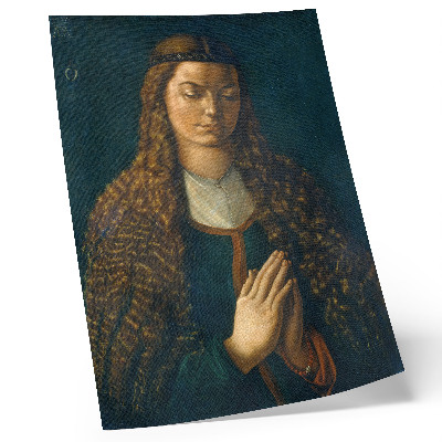 Lámina artística de alta calidad Retrato de una joven con el cabello suelto, 1497, de Alberto Durero.