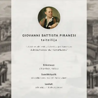 Lienzo decorativo moderno La Torre Redonda de la década de 1780 de Giovanni Battista Piranesi