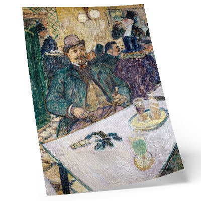 Póster El señor Boileau en el café (1893) – una pintura de alta resolución de Henri de Toulouse-Lautrec