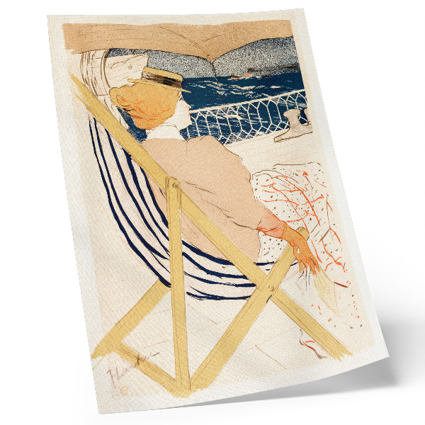 Lámina artística de alta calidad La Passagère du 54 (1896) impresión de alta resolución de Henri de Toulouse-Lautrec