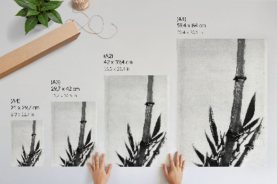 Lámina artística de alta calidad Bambú de Katsushika Hokusai (1760-1849) en pintura japonesa antigua