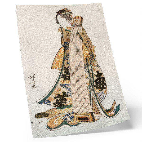 Lienzo decorativo moderno Hokusai japonés (1760-1849) en estilo ukiyo-e vintage