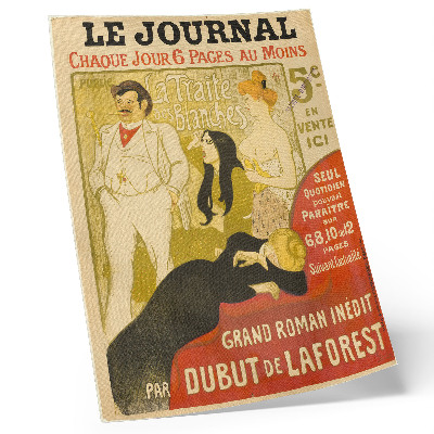Lámina artística de alta calidad El tratado de las blancas de Théophile-Alexandre Pierre Steinlen