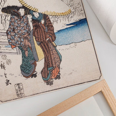 Póster Fujisawa de Utagawa Hiroshige