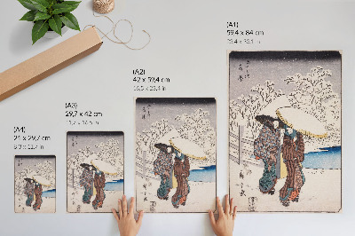 Póster Fujisawa de Utagawa Hiroshige