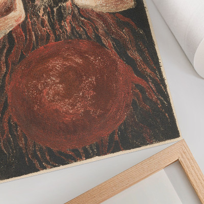 Lienzo decorativo moderno El Primer Libro de Urizen, tablilla 16 (Bentley 17)