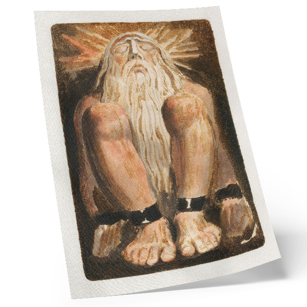 Póster El primer libro de Urizen, Tablero 3 (Bentley 22)
