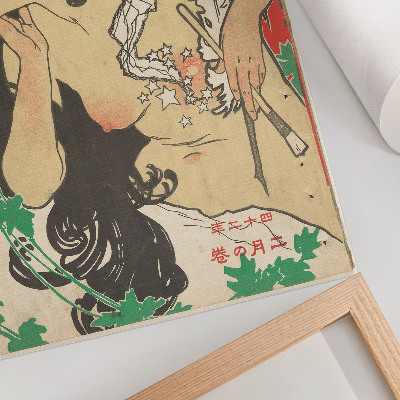 Póster Febrero de 1909 (1909) por Kaburaki Kiyokata