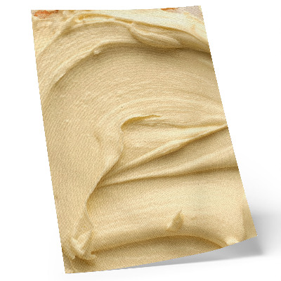 Póster Masa cremosa con consistencia suave.