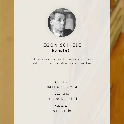 Lienzo decorativo moderno Hombre desnudo: Autorretrato (1911) de Egon Schiele – una pintura masculina de la colección del Museo Metropolitano de Arte.