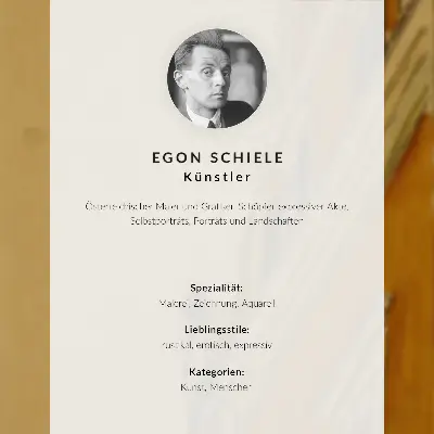 Lienzo decorativo moderno retrato de Edith Schiele con un vestido de rayas de 1915 de Egon Schiele