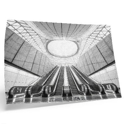 Arte de pared Arquitectura interior minimalista futurista