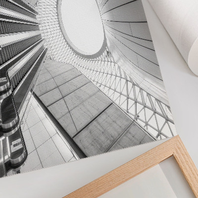 Arte de pared Arquitectura interior minimalista futurista