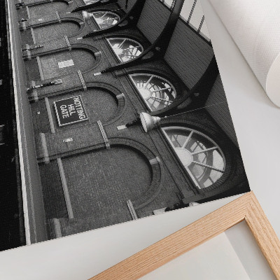 Póster la elegancia de la arquitectura urbana, la luz y la sombra