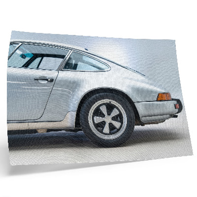 Póster Coche deportivo clásico, estilo elegante y chic.