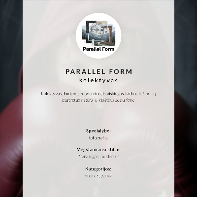 Póster Retrato en blanco y negro de sutil elegancia