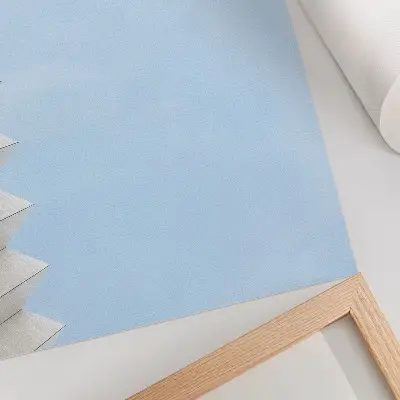 Lámina para cuadro con arquitectura moderna de líneas minimalistas
