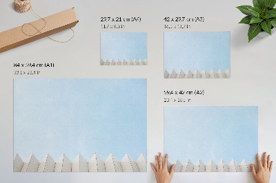 Lámina para cuadro Arquitectura moderna de líneas minimalistas