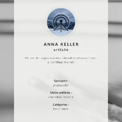 Arte de pared olas del océano con diseño minimalista de surfista en calma