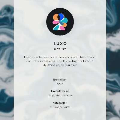Póster con patrón dinámico de líneas beige y negras