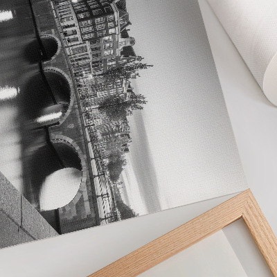 Arte de pared Puentes elegantes, arquitectura clásica, canales.