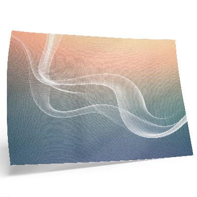 Póster Ondas pastel, sutil elegancia, armonía
