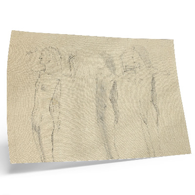 Arte de pared Estudio del día (La verdad) de Ferdinand Hodler