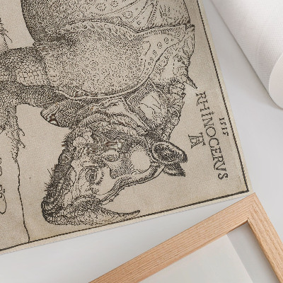 Póster Rinoceronte (1515) de Albrecht Dürer