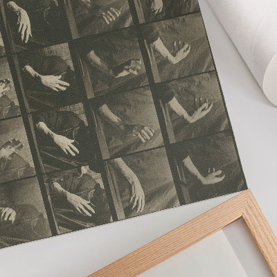 Arte de pared Locomoción animal, lámina 535 (1887) de Eadweard Muybridge