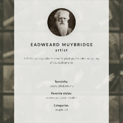Lámina para cuadro Caballo y jinete al galope. Fototipo según Eadweard Muybridge, 1887.