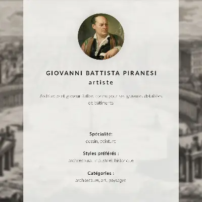 Póster de la Vista de la Gran Cascada de Tívoli, de la serie Vistas de Roma de Giovanni Battista Piranesi