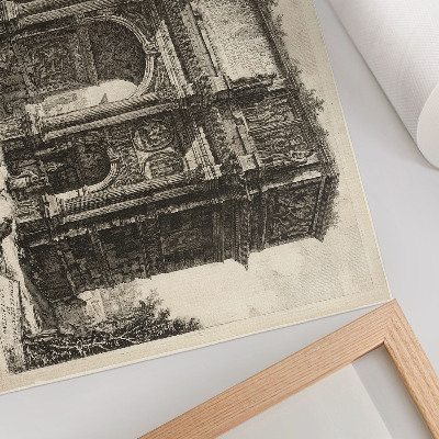 Lámina para cuadro Vista del Arco de Constantino, extraída de 