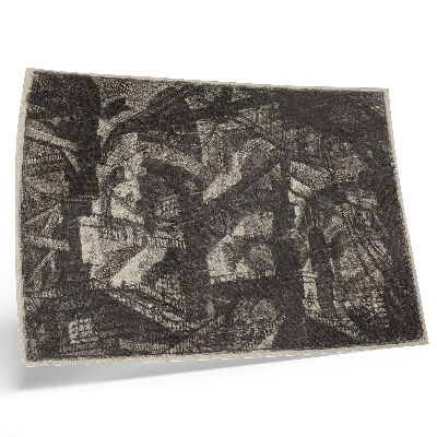 Póster El arco gótico (publicado en 1800-1809) de Giovanni Battista Piranesi