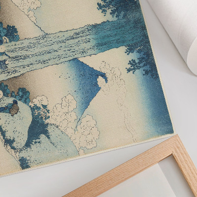 Póster Carretera de Mishima en la provincia de Kai. Original del Instituto de Arte de Minneapolis.