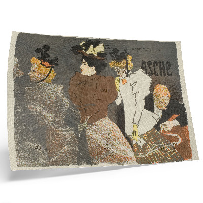 Póster Asche de Théophile-Alexandre Pierre Steinlen
