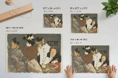 Póster Asche de Théophile-Alexandre Steinlen