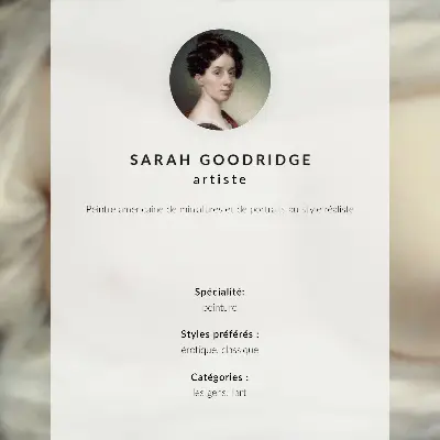 Arte de pared reproducción de la obra Los senos de una mujer al descubierto la belleza revelada de 1828 por Sarah Goodridge