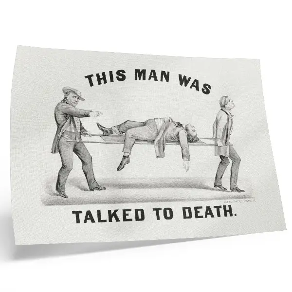 Lámina para cuadro ilustración de archivo de Este hombre fue aturdido hasta la muerte (1873)
