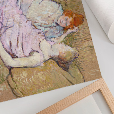 Lámina para cuadro Sofá (ca. 1894–1896) – una pintura de alta resolución de Henri de Toulouse-Lautrec