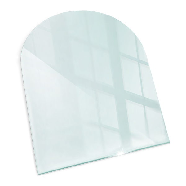 Placa protección suelo estufa transparente