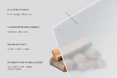 Protector de suelo para estufas en forma de cuarto de círculo y color semitransparente